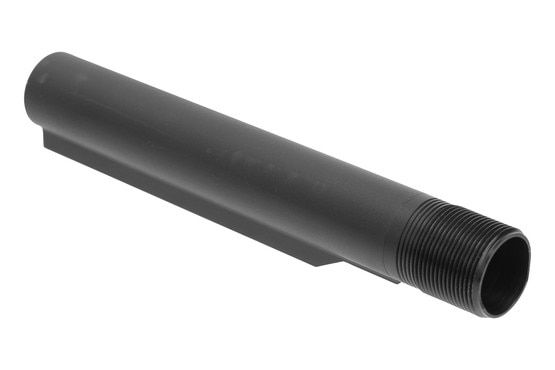 Kratos Designs Group A5 Length Receiver Extension has a black anodized finish